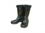 Boots womens green rubber insulated