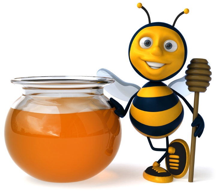 la abeja de la miel